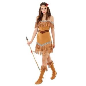 Hide Huntress Halloween Costume Size Small